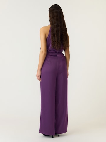 Wide Leg Pantalon 'YASPella' YAS en violet