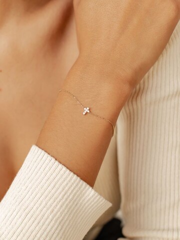 Dear Me Armband 'Hope' in Goud: voorkant