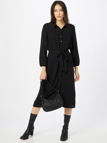 JDY Shirt Dress 'ELLY' in Black