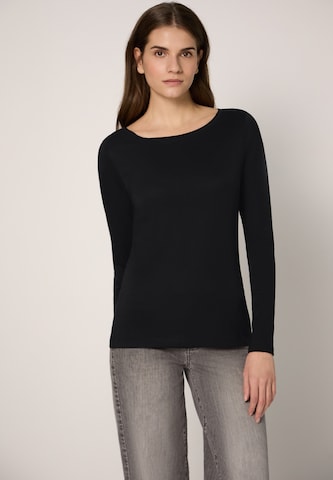 Street One Studio Shirt in Black: front