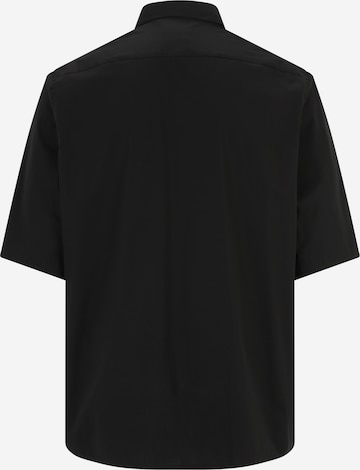 Calvin Klein Big & Tall Regular Fit Hemd in Schwarz