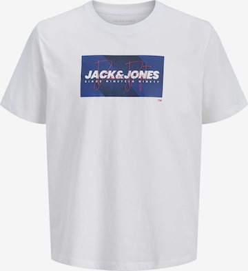 JACK & JONES Bluser & t-shirts 'JJCOLE' i hvid: forside