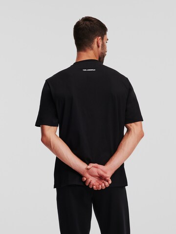 Karl Lagerfeld Schlafshirt in Schwarz