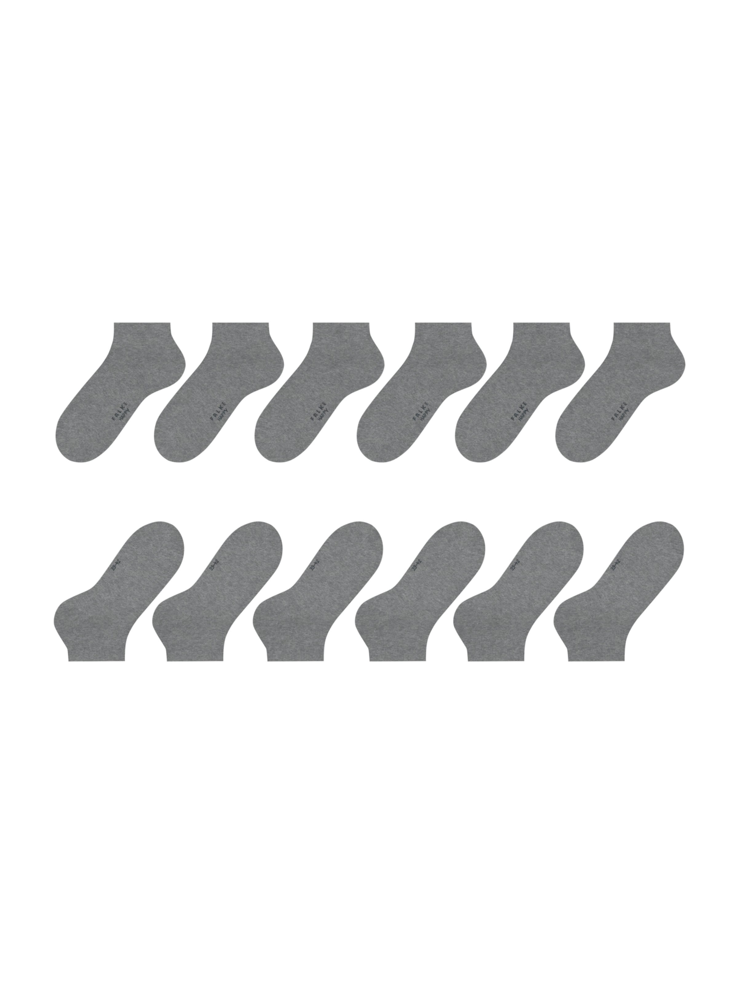 Chaussettes 'Happy' FALKE en gris