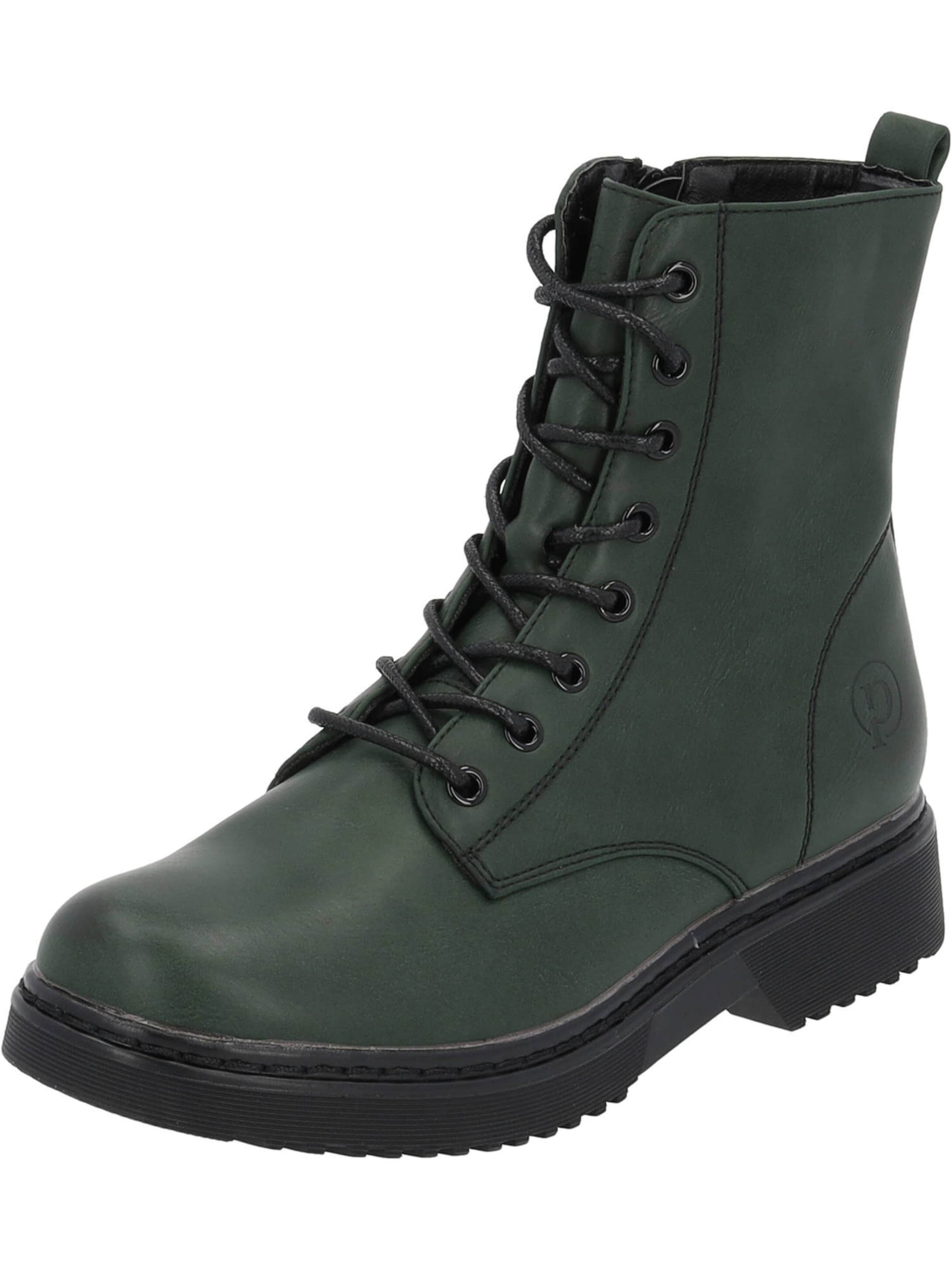 Bottines à lacets 'Djerba' Palado en vert : devant