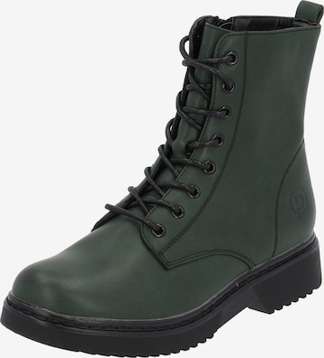 Palado Lace-Up Boots 'Djerba' in Green: front