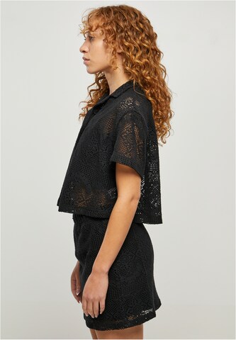 Urban Classics Bluse in Schwarz