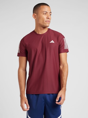 ADIDAS PERFORMANCE Funkcionális felső 'Own The Run' - piros: elől
