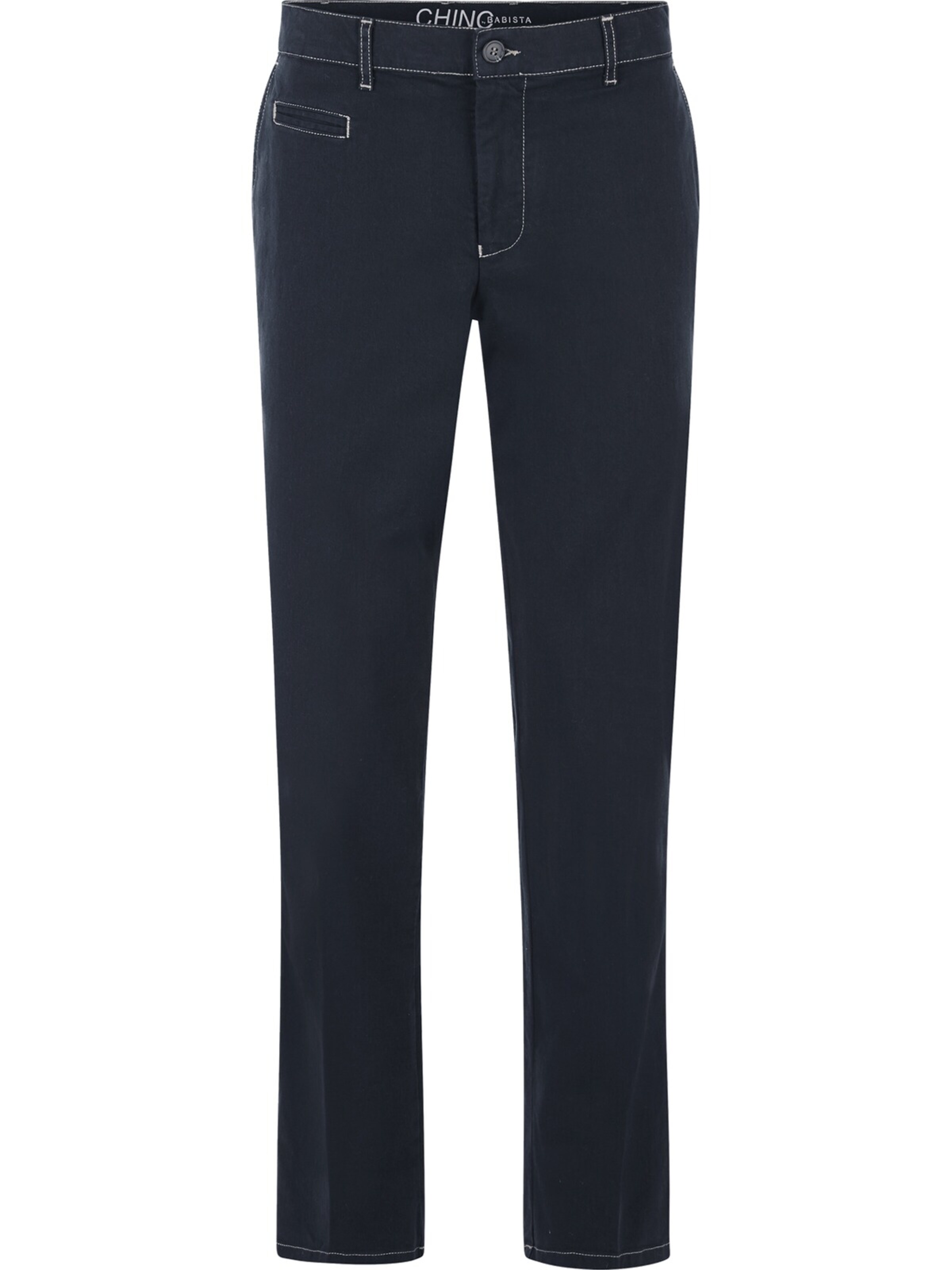 BABISTA Regular Chino Pants ' Celigio ' in Blue: front