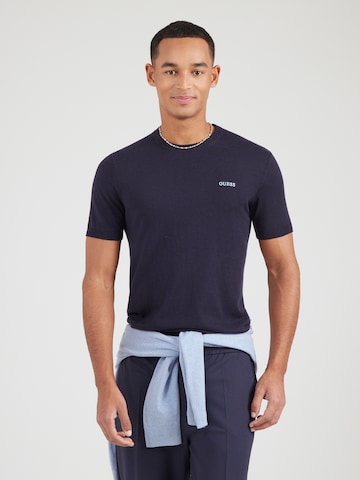 GUESS - Jersey 'LEWIS' en azul: frente
