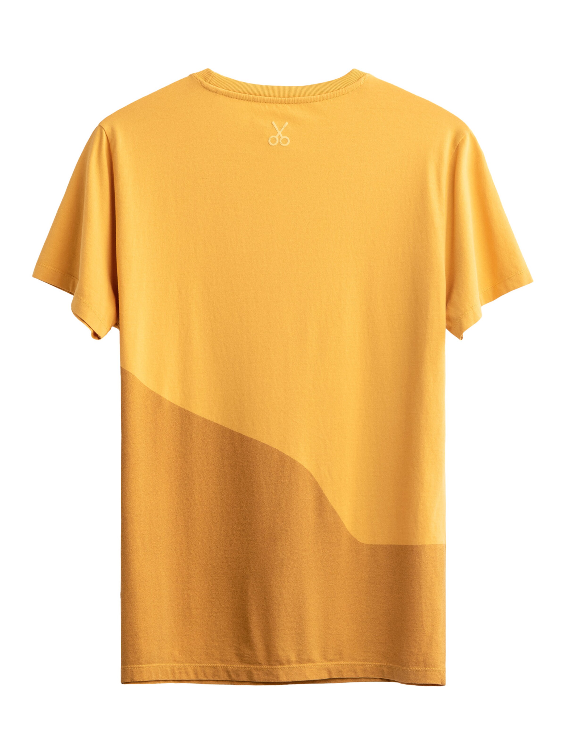 T-Shirt 'Laugar' Kaft en jaune
