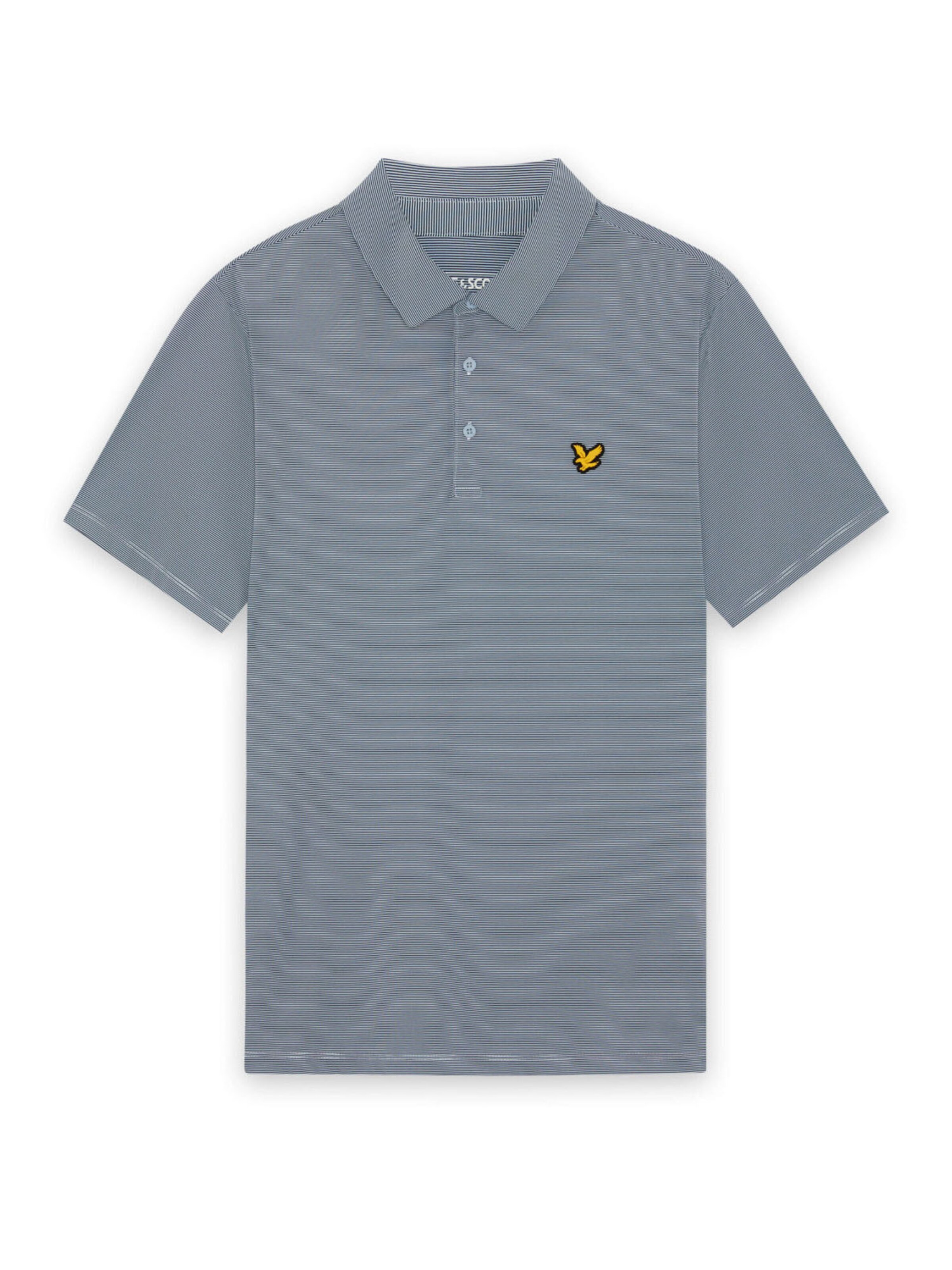 Lyle & Scott Functioneel shirt in Blauw: voorkant