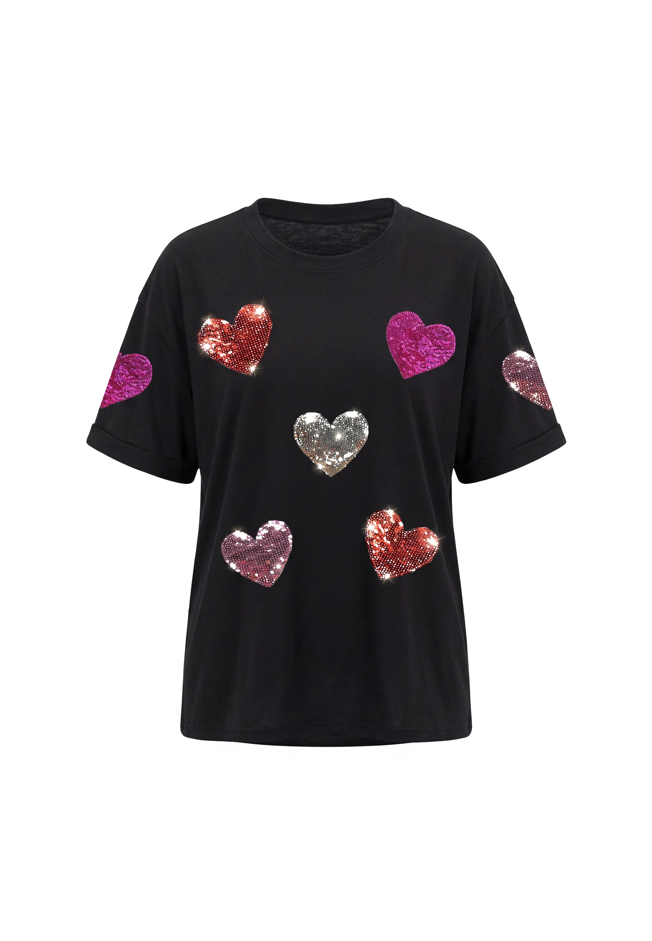 MYMO Shirt in Zwart: voorkant