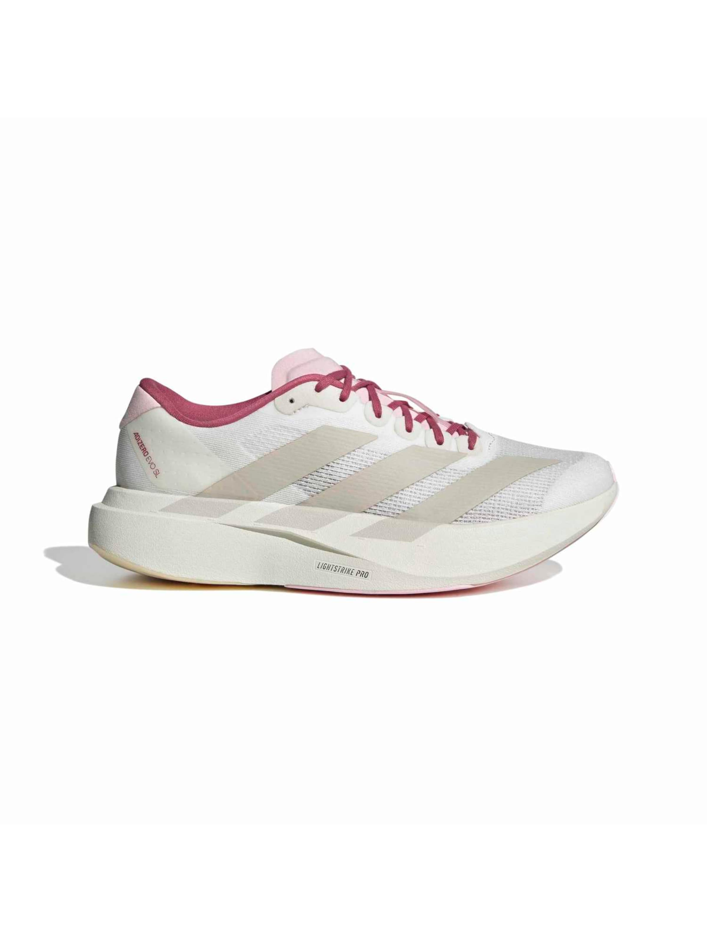 ADIDAS PERFORMANCE Běžecká obuv 'Adizero Evo SL' – bílá: přední strana