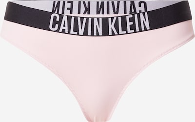 Calvin Klein Swimwear Bikini donji dio u roza / crna, Pregled proizvoda