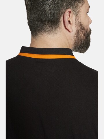 Charles Colby Poloshirt ' Earl Fisby ' in Schwarz