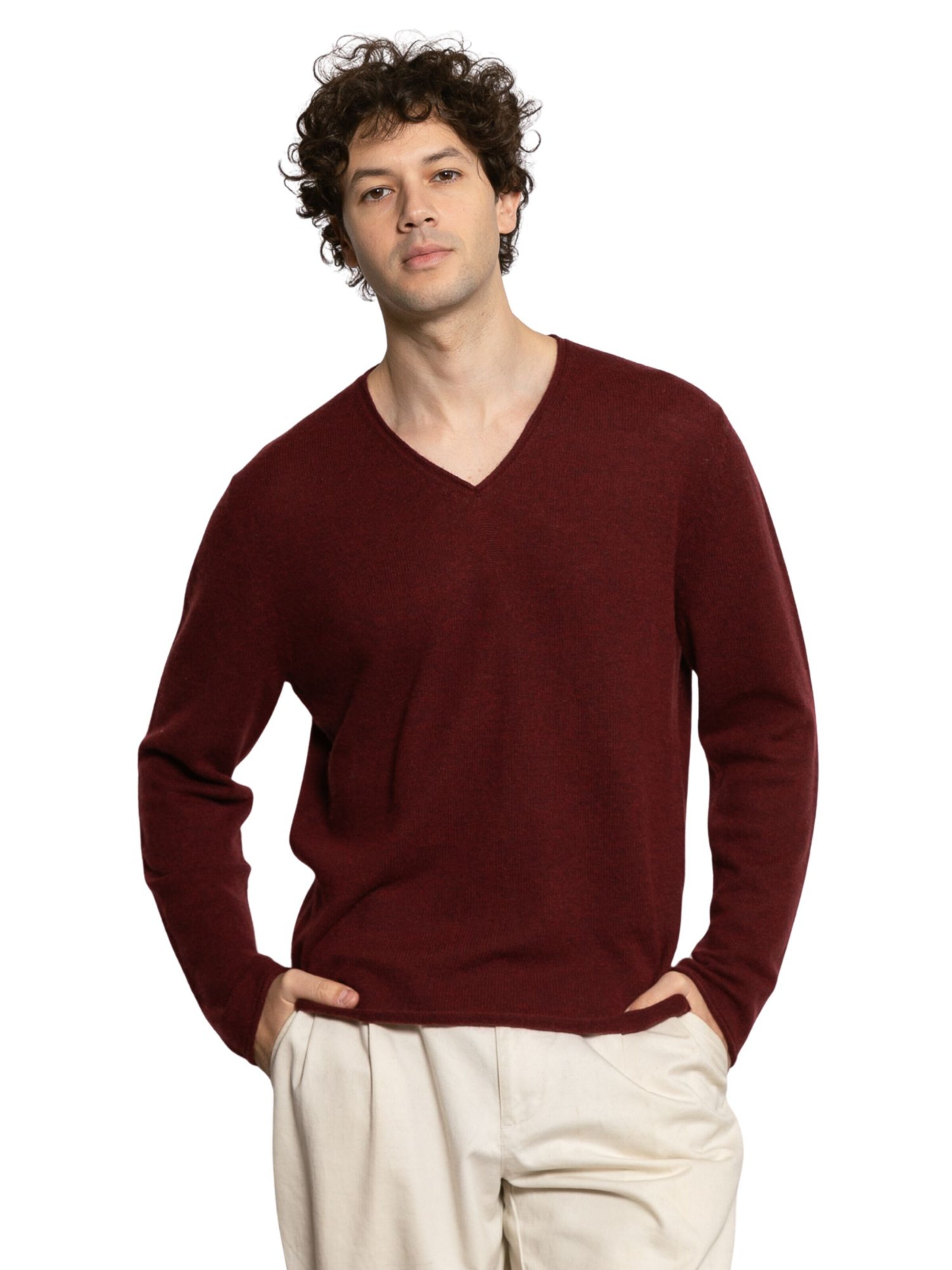 Pull-over 'Wool' LDB en rouge : devant
