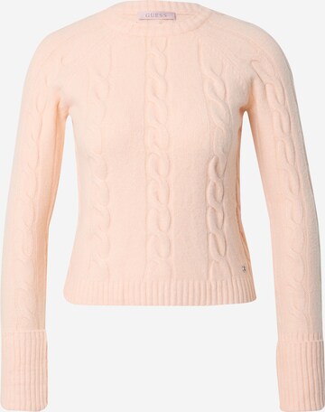 GUESS Sweater 'Denise' in Pink: front