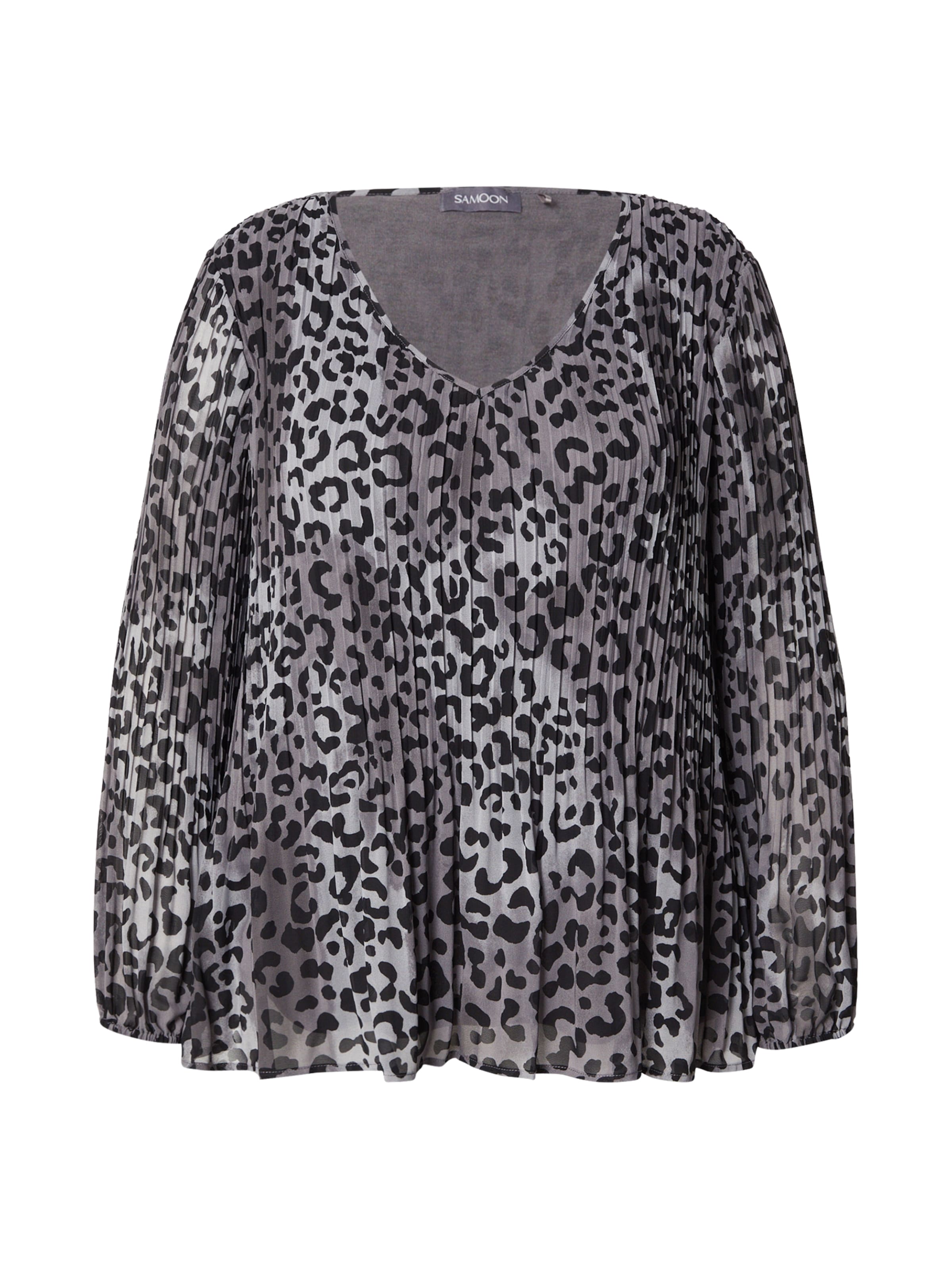 SAMOON Blouse in Grijs: voorkant