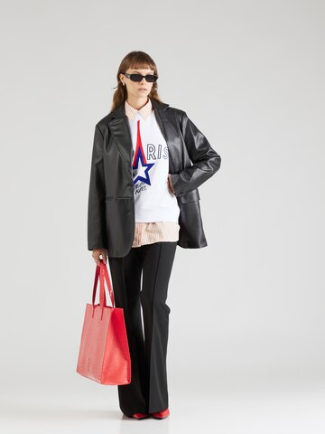 Karl Lagerfeld - Sudadera 'Paris' en blanco