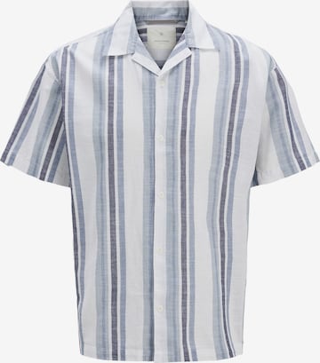 Jack & Jones Plus - Ajuste confortable Camisa en azul: frente