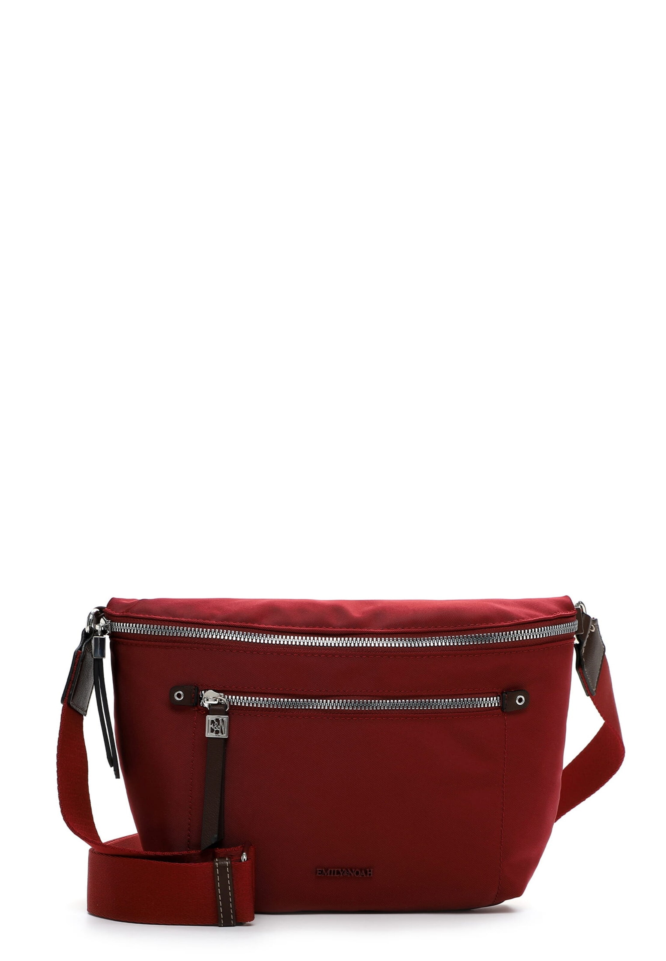 Emily & Noah Crossbody bag ' E&N' in Red: front