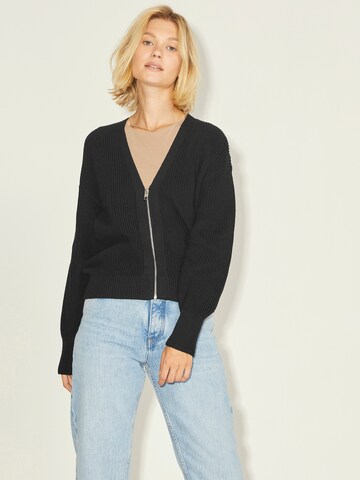 JJXX Knit cardigan 'Eliza' in Black: front