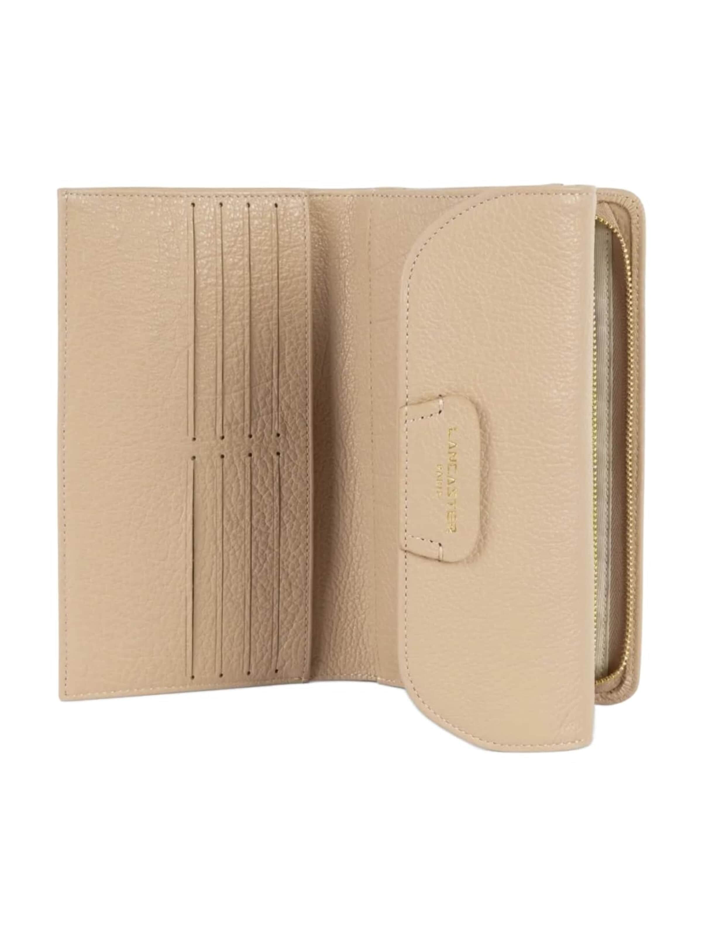 Porte-monnaies 'Lancaster Compagnon Dune Beige Foncé' LANCASTER Paris en beige