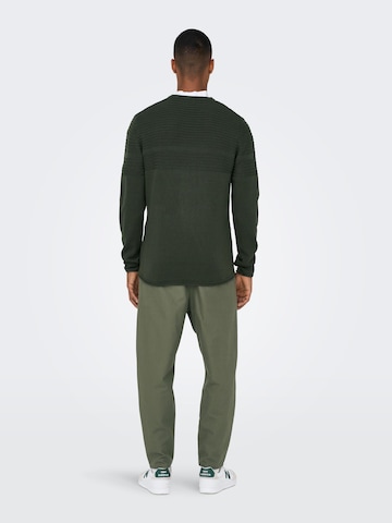 Only & Sons - Jersey 'BLADE' en verde