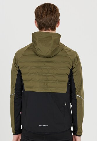 ENDURANCE Athletic Jacket 'Sander' in Green