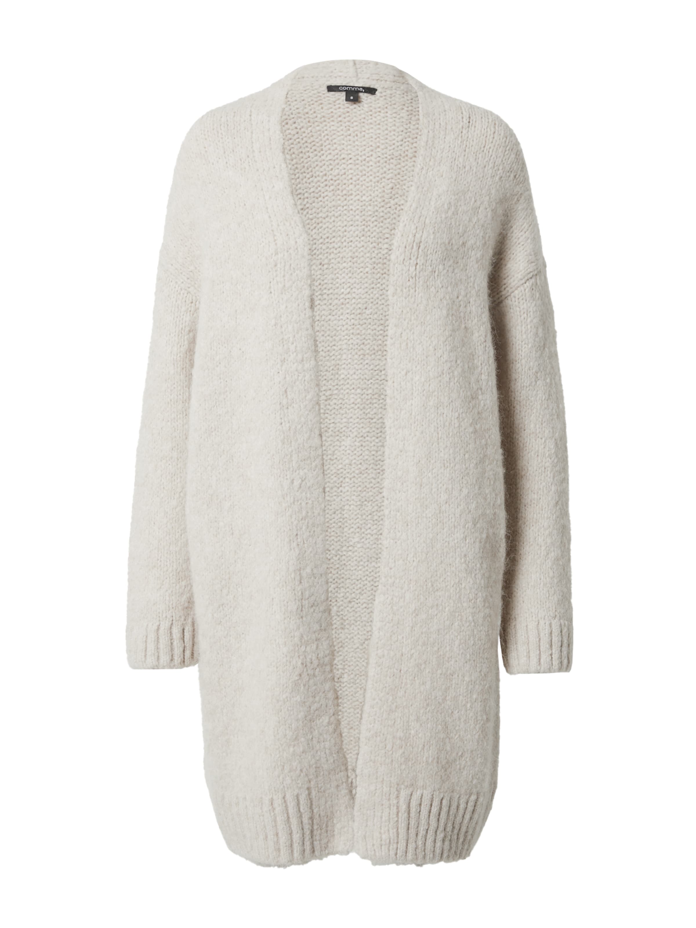 COMMA Strickjacke in Beige: Vorderseite