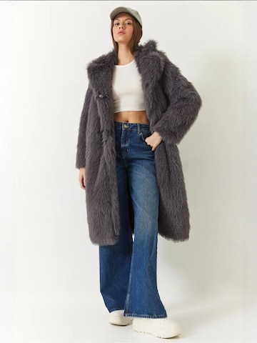 Manteau d’hiver Bianco Lucci en gris