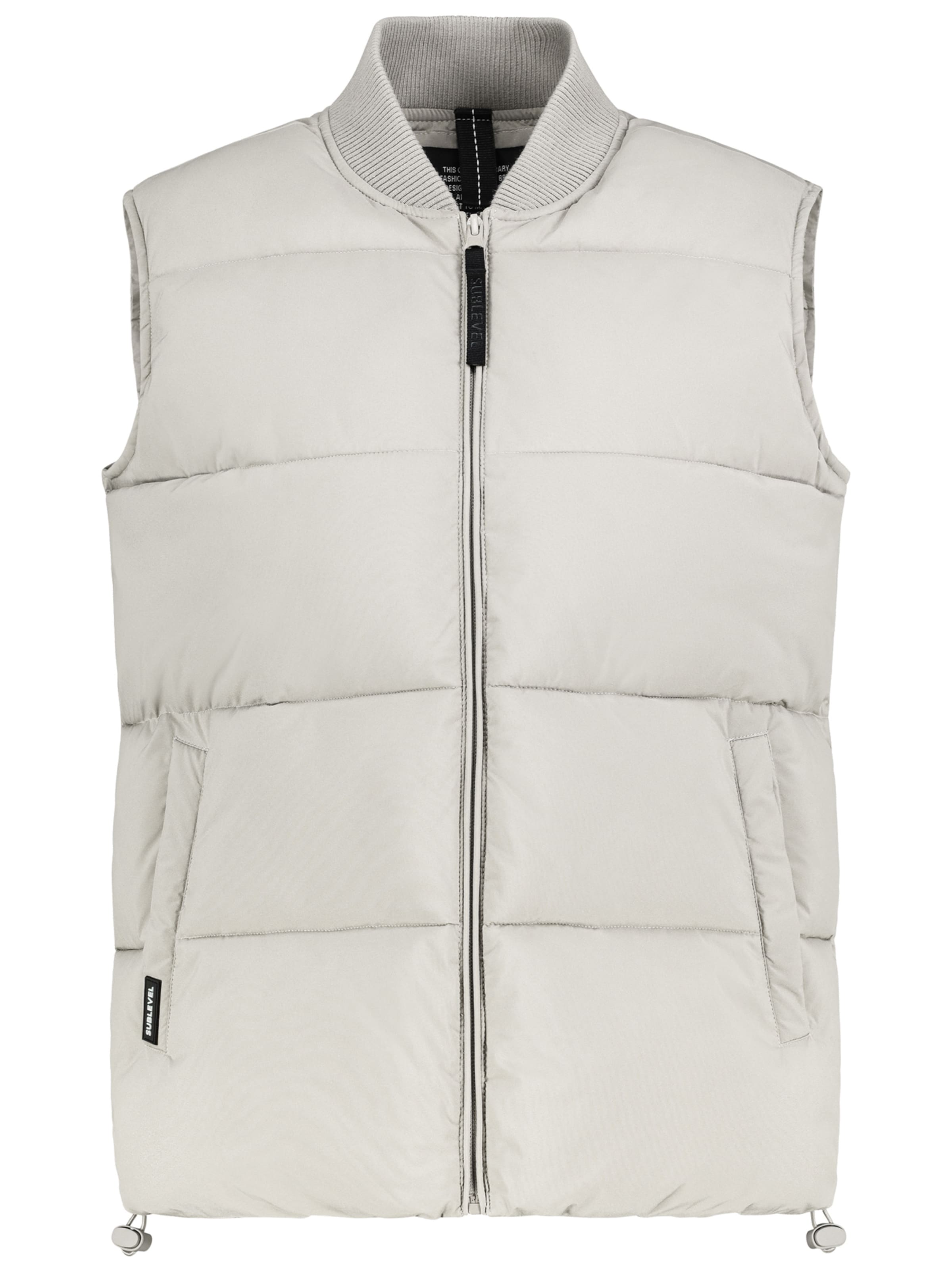 Sublevel - Chaleco en gris: frente