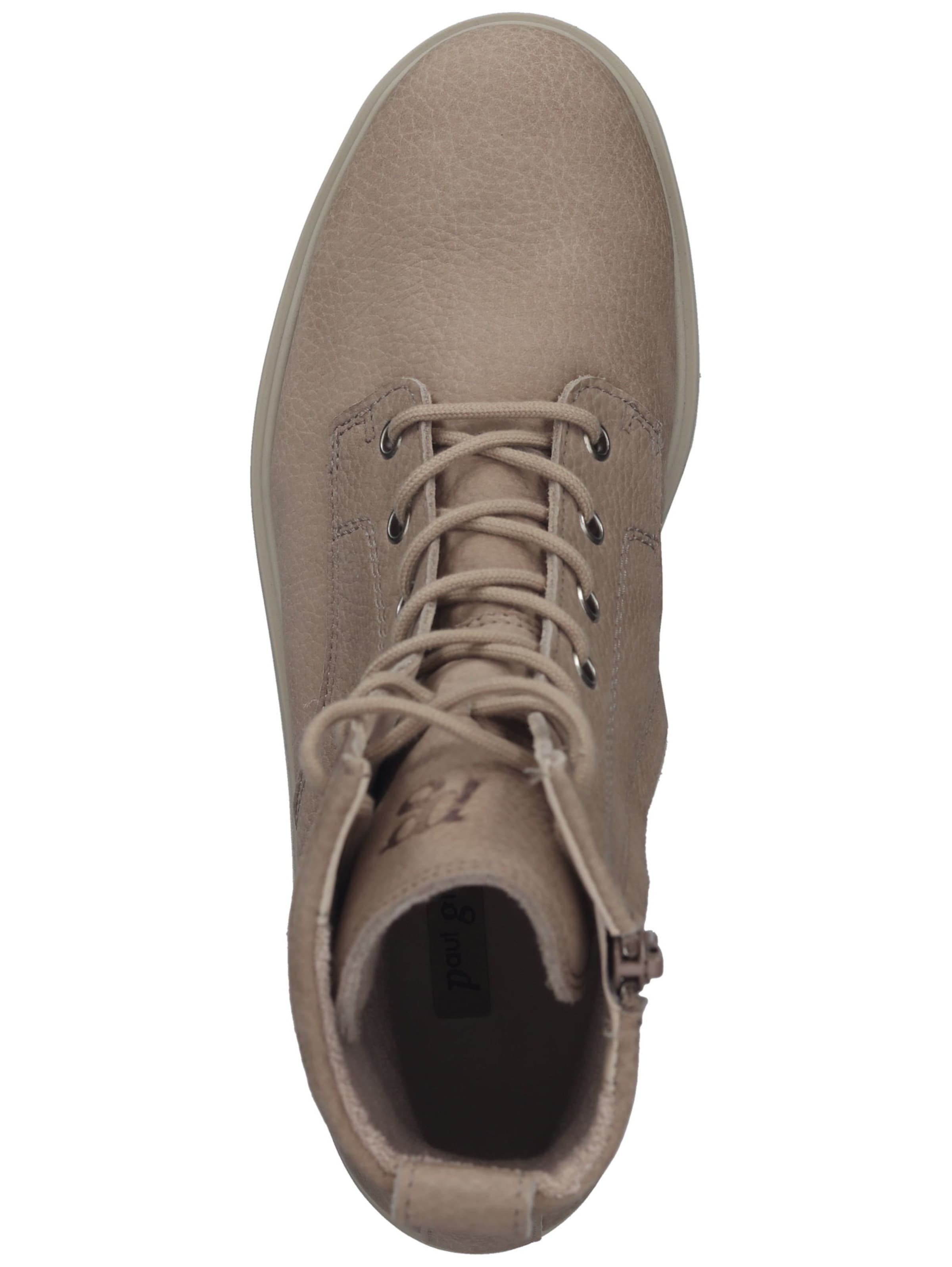 Bottines à lacets Paul Green en beige
