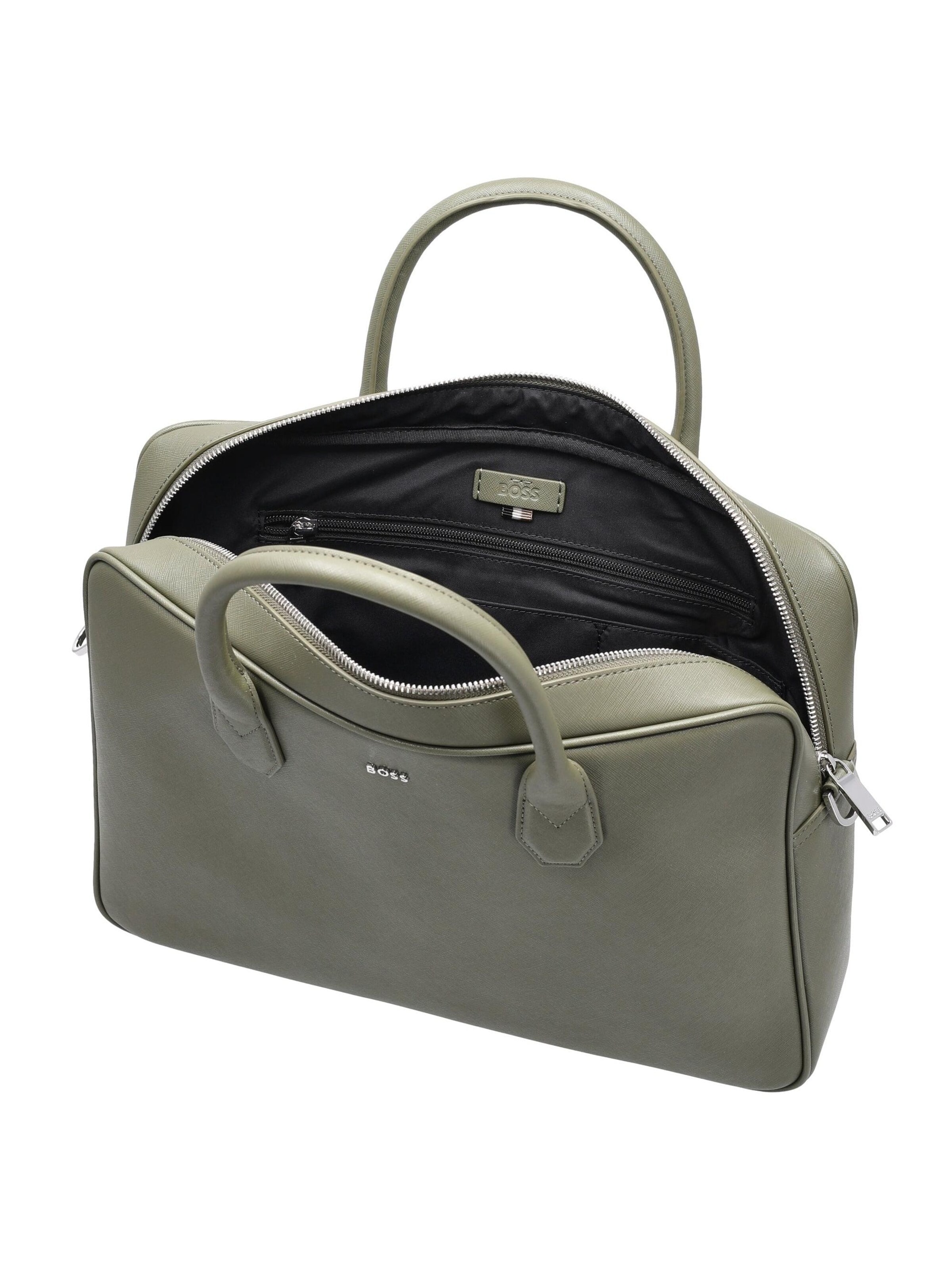 HUGO BOSS Laptop bag 'Northon' in Green
