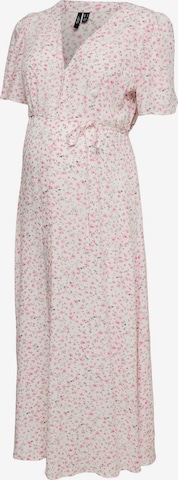 Robe 'VMMALBA' Vero Moda Maternity en blanc : devant