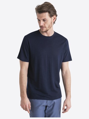 Maglietta 'Merino Linen Tee' di ICEBREAKER in blu