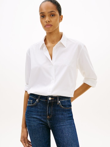 Camicia da donna di TOMMY HILFIGER in bianco: frontale