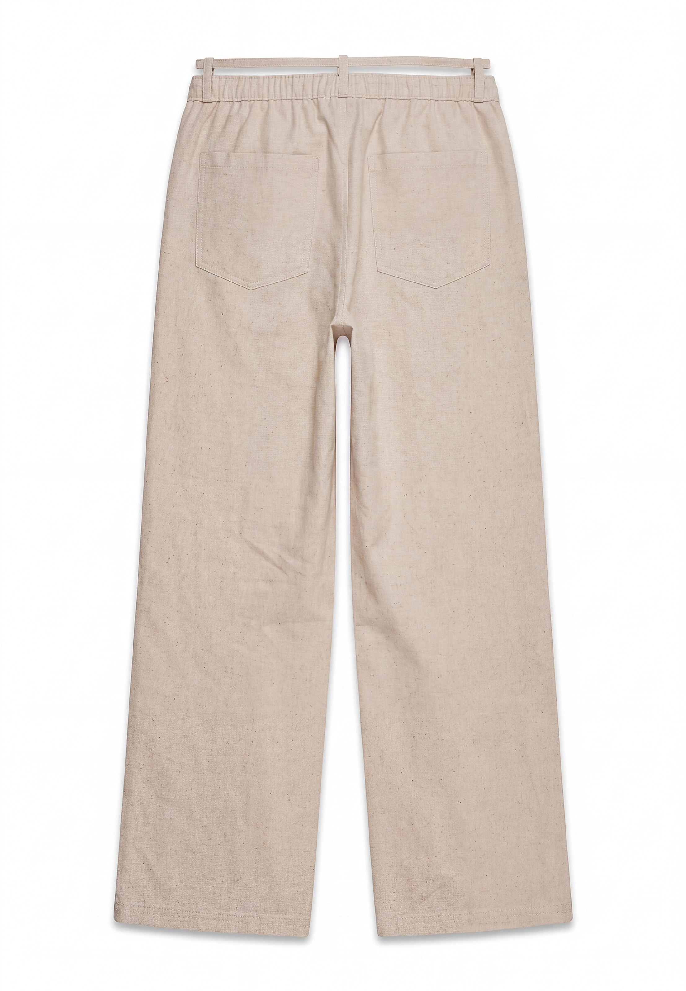 Wide leg Pantaloni di Pegador in beige