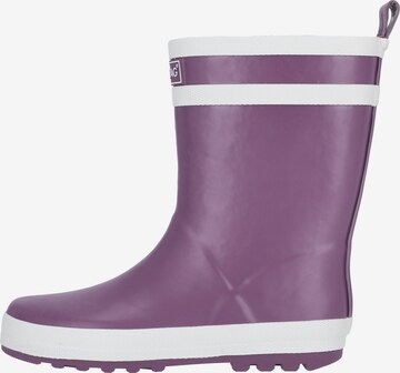 ZigZag Rubber Boots in Purple