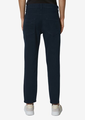 Marc O'Polo Regular Trousers 'Theda' in Blue