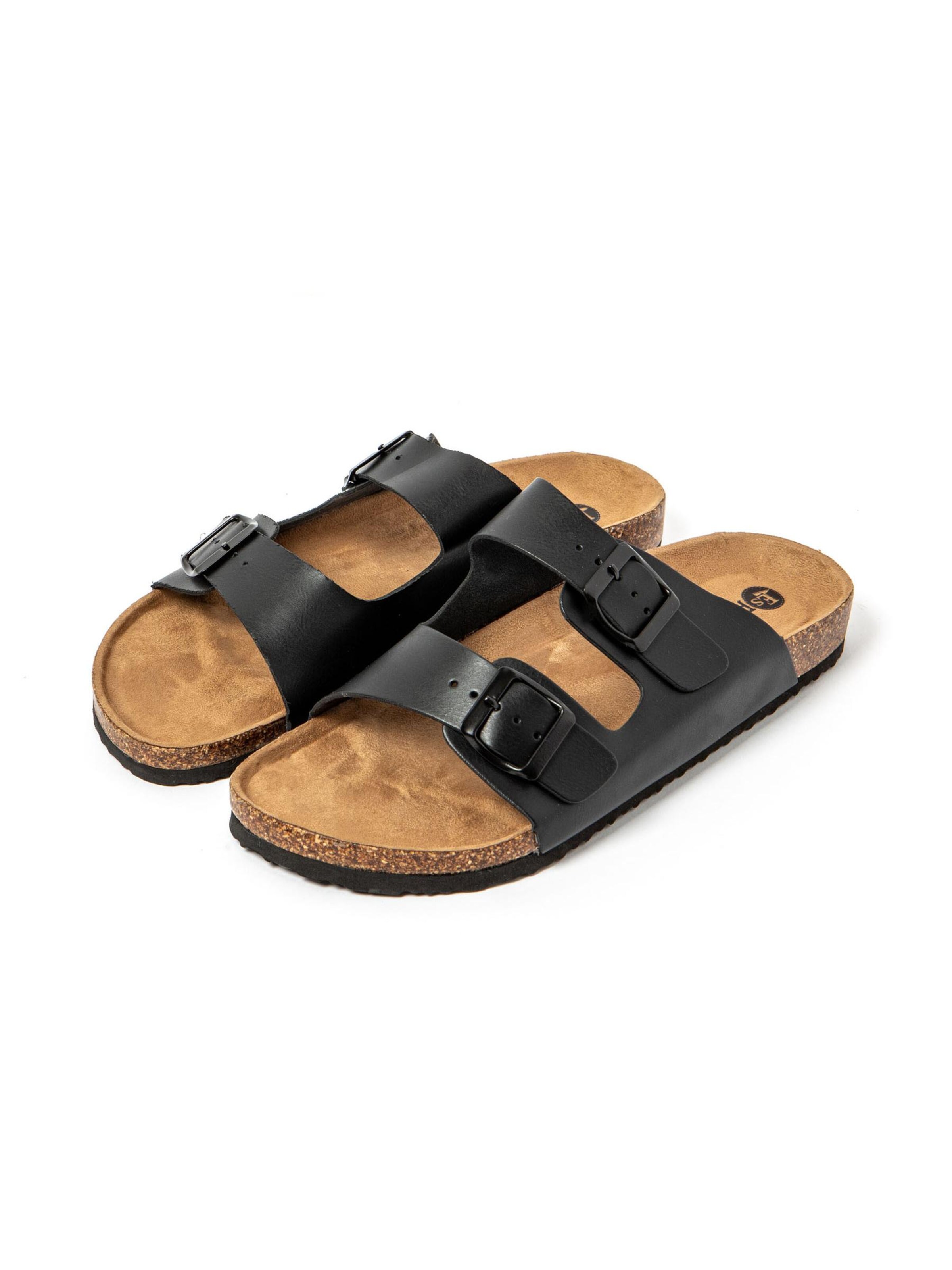 Espargatas Pantolette 'Volker' in Schwarz