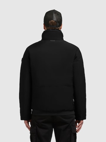 khujo Winterjacke 'Huey' in Schwarz