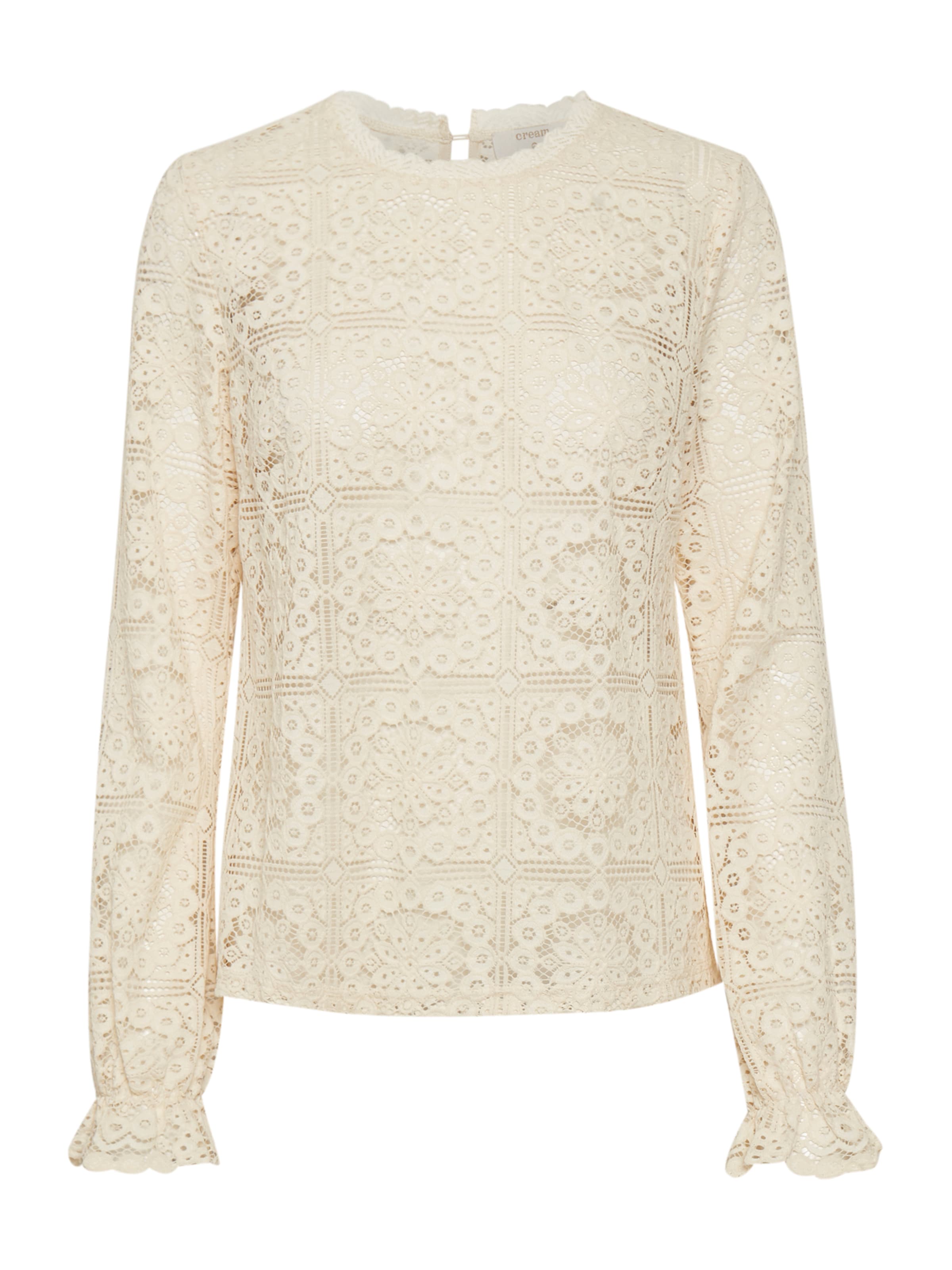 Cream - Blusa 'Tiley' en blanco: frente