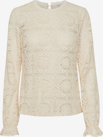 Cream Blus 'Tiley' i vit: framsida