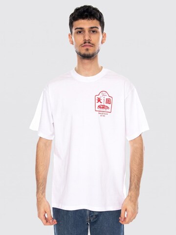 Maglietta 'Tonkatsu TS' di EDWIN in bianco