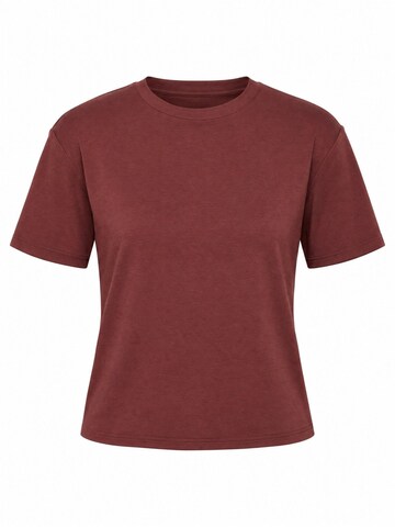 T-shirt 'T-Shirts' Ethiquet en rouge : devant
