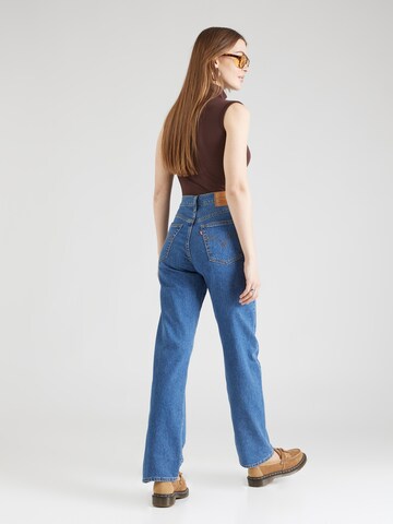 LEVI'S ® - regular Vaquero 'Ribcage Straight Ankle Performance Cool' en azul