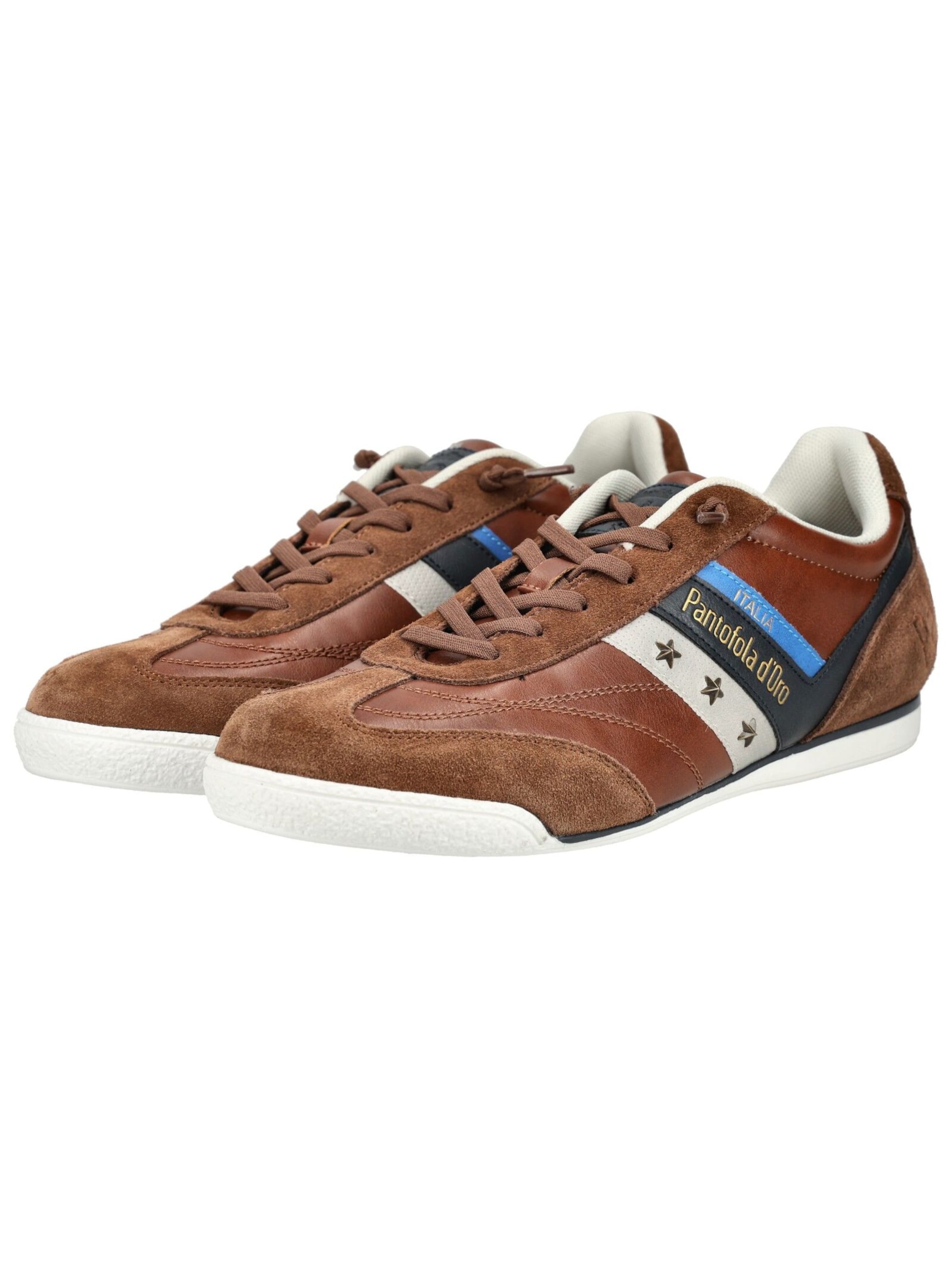 Baskets basses PANTOFOLA D'ORO en marron