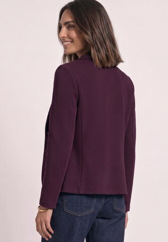 STREET ONE Basic Blazer mit Struktur in Rot